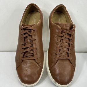 Cole Haan Men's Grand Crosscourt II Sneaker Tan Leather Sz 13 M Brown